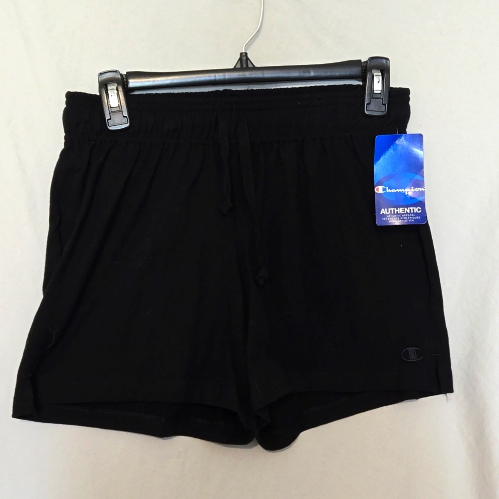 Champion black Jersey knit shorts